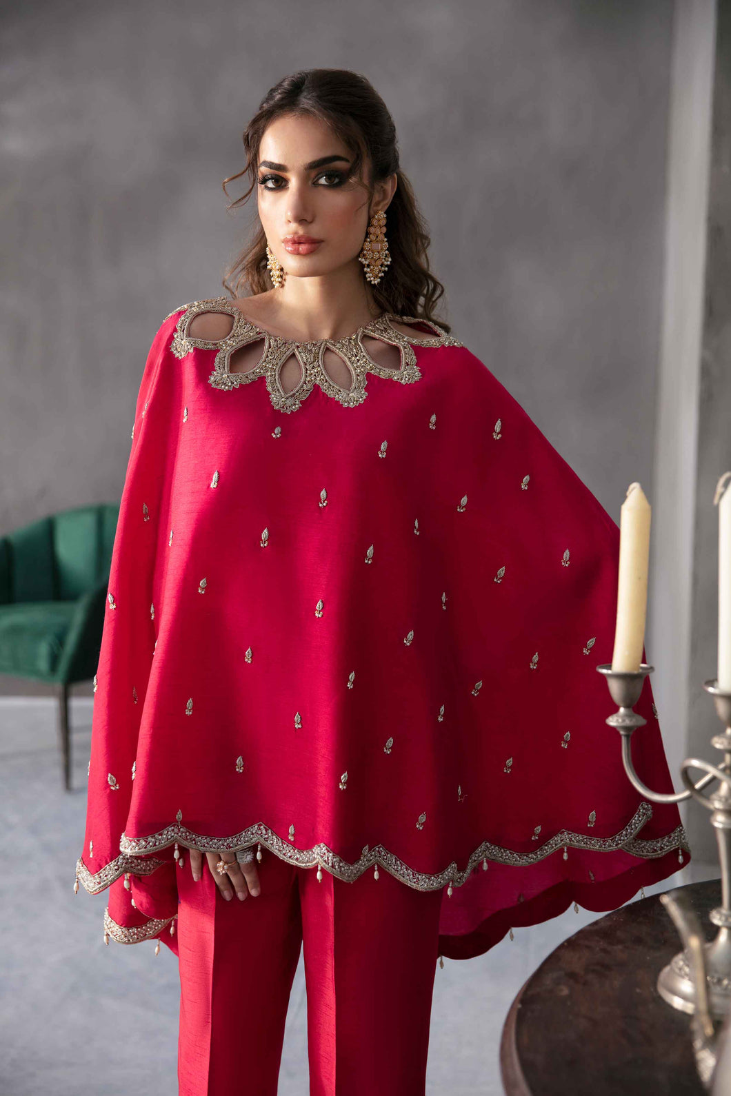 Raw Silk 2-Piece Ensemble